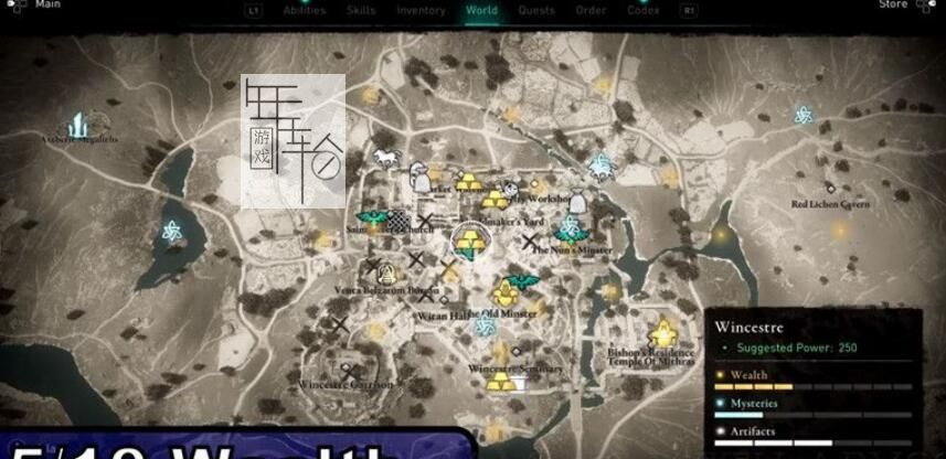《刺客信条：英灵殿》图文全攻略 全支线任务全收集攻略