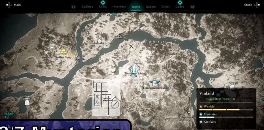 《刺客信条：英灵殿》图文全攻略 全支线任务全收集攻略