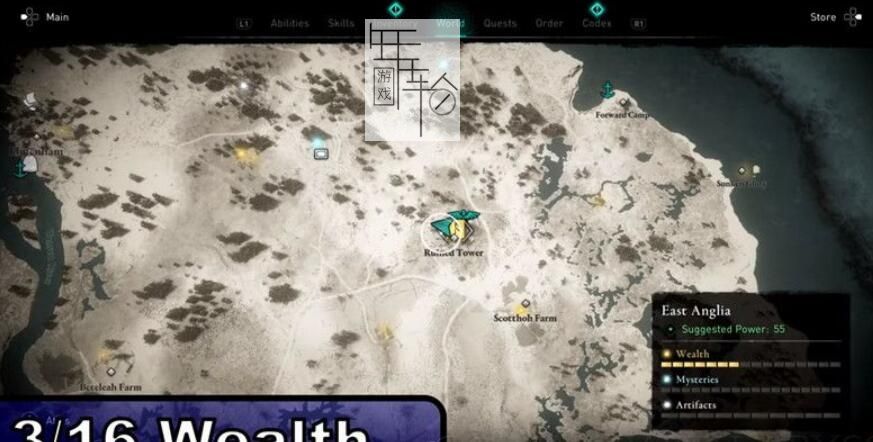 《刺客信条：英灵殿》图文全攻略 全支线任务全收集攻略