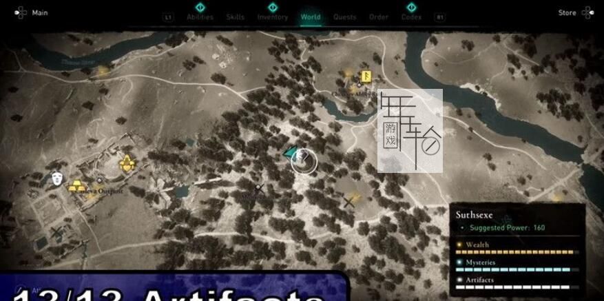 《刺客信条：英灵殿》图文全攻略 全支线任务全收集攻略