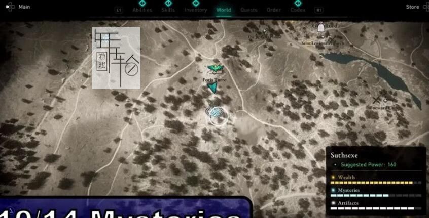 《刺客信条：英灵殿》图文全攻略 全支线任务全收集攻略