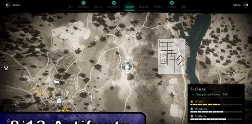 《刺客信条：英灵殿》图文全攻略 全支线任务全收集攻略