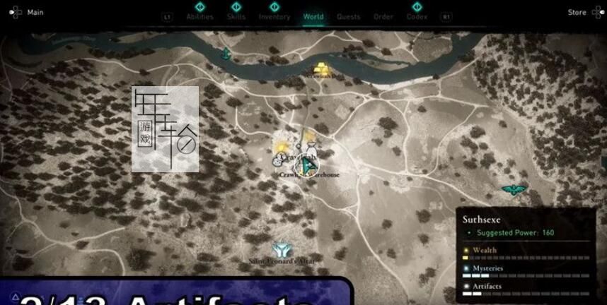 《刺客信条：英灵殿》图文全攻略 全支线任务全收集攻略